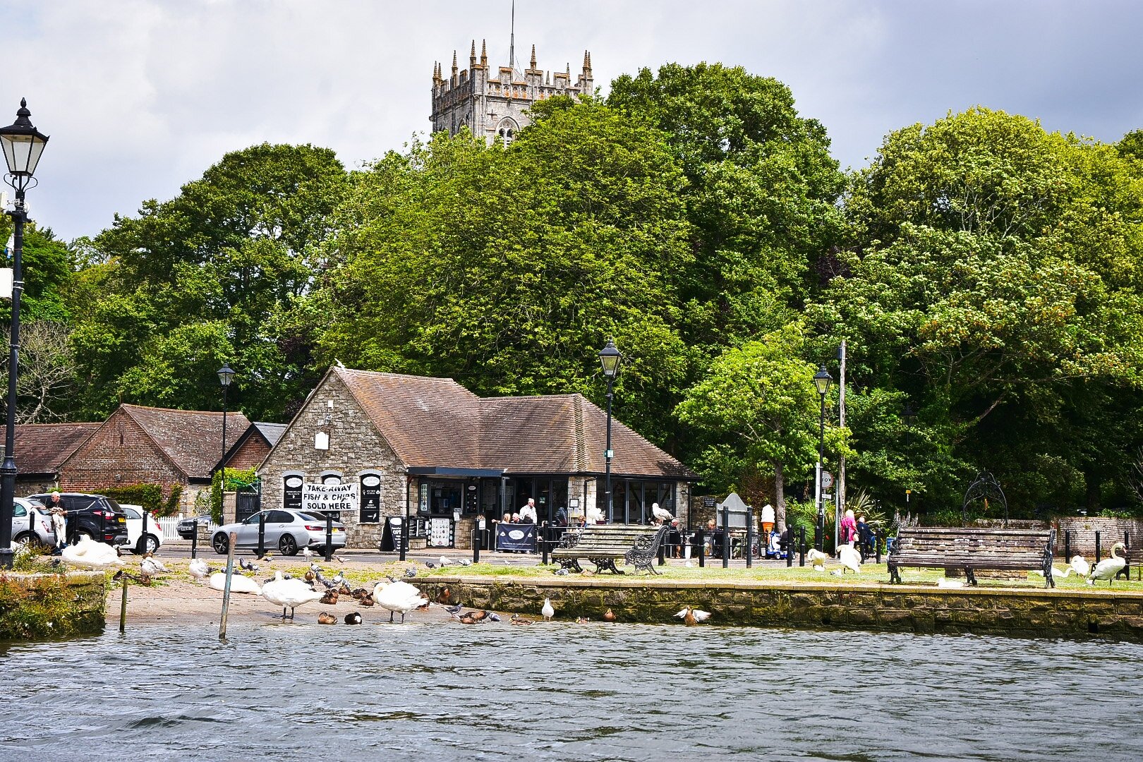 Christchurch Quayside and riverside parks